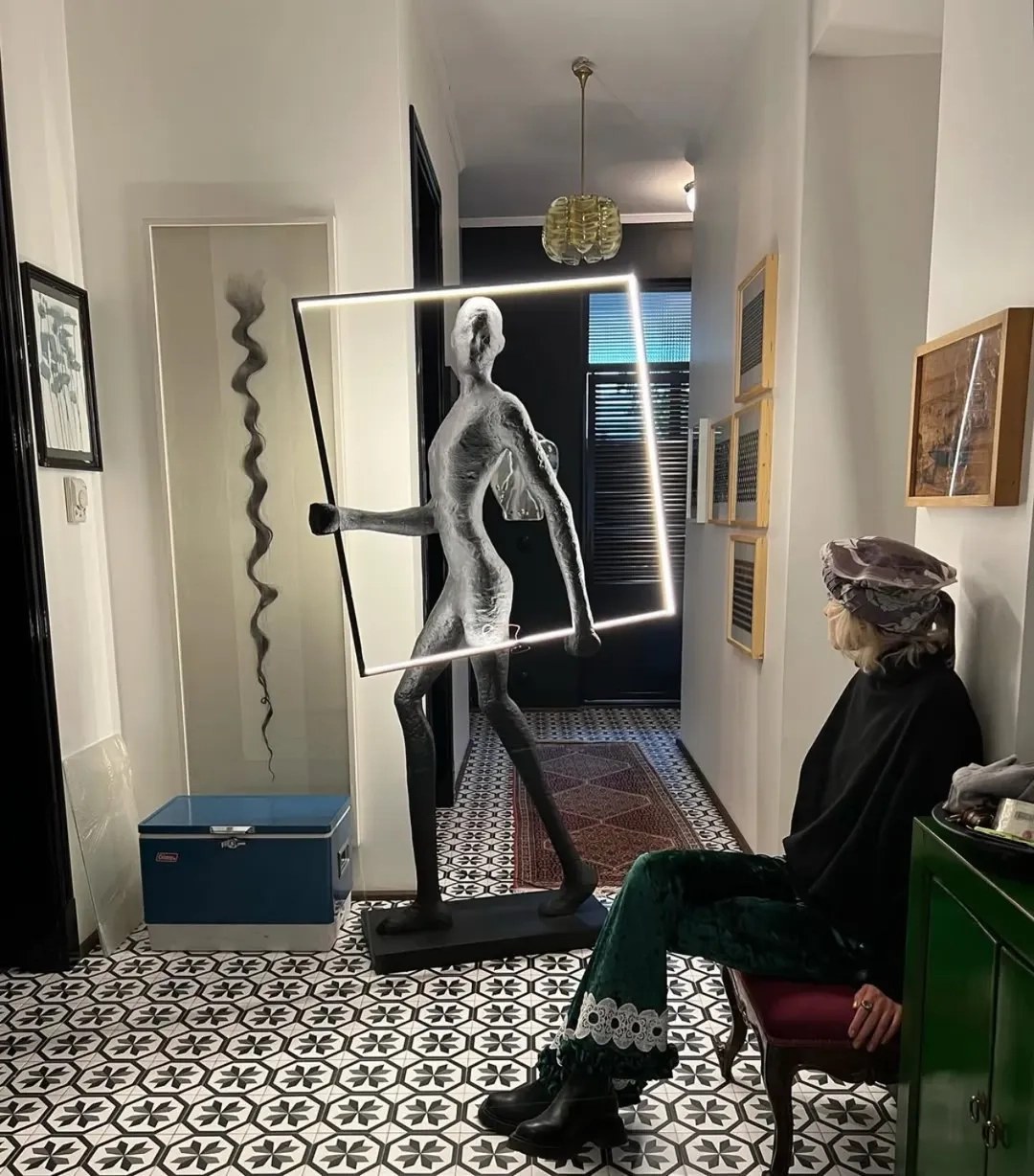 آباژور دکوراتیو السای مجسمه آباژور آباژور آدمک