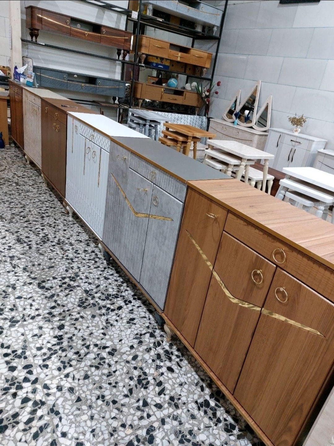 جاکفشی ۳در نما Mdf طول ۸۷سانت